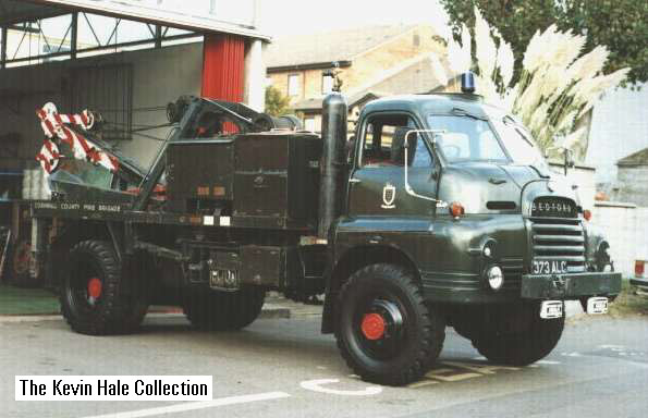 373 ALC - 1962 Bedford RLHZ/Marshall HRV - Picture by FireFotos, taken at Camborne Fire Station, Cornwall.