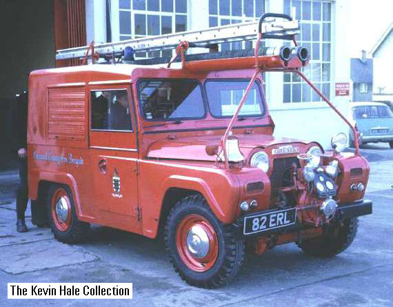82 ERL - 1959 Austin Gipsy SWB L4P - Picture by Roy Yeoman, taken at Saltash Fire Station, Cornwall.