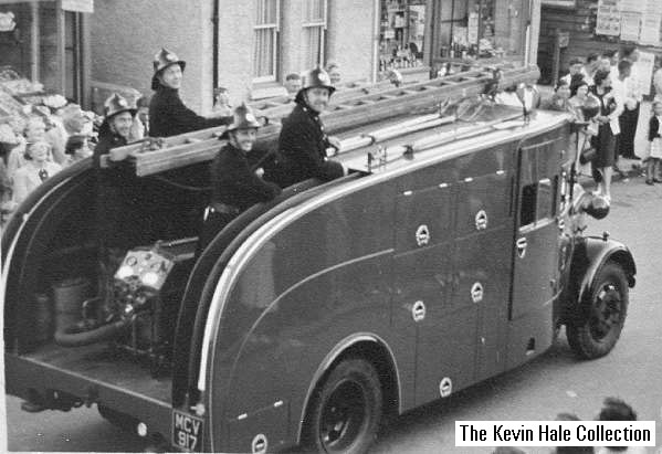 MCV 917 - 1950 Austin K4/Home Office WrT - Picture courtesy of Cornwall County Fire Brigade.
