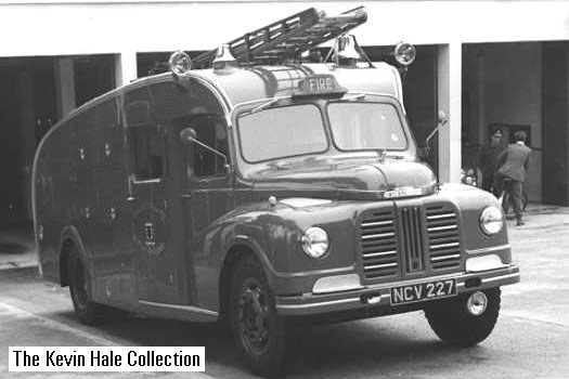 NCV 227 - 1951 Austin K4 Loadstar/Home Office WrT - Picture taken at Falmouth old fire station, Cornwall, by Arthur Ingram.