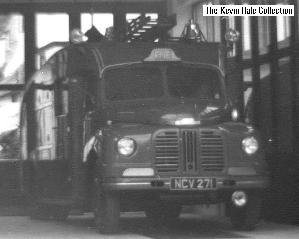 NCV 271 - 1951 Austin K4 Loadstar/Home Office WrT. Picture taken at Looe fire station, courtesy of Cornwall County Fire Brigade