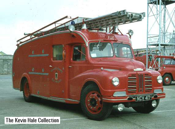 NCV 417 - 1951 Austin K4 Loadstar/Home Office WrL. Picture taken by Roy Yeoman at Camborne fire station, Cornwall.