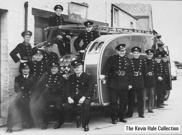 NCV 601 - 1951 Austin K4 Loadstar/Home Office WrT. Picture taken at Callington fire station, courtesy of Cornwall County Fire Brigade
