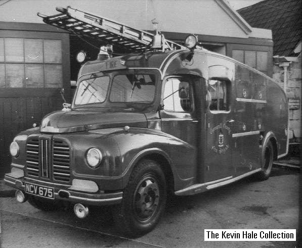 NCV 675 - 1951 Austin K4 Loadstar/Home Office WrT. Picture taken at, and courtesy of, Penryn fire station, Cornwall.